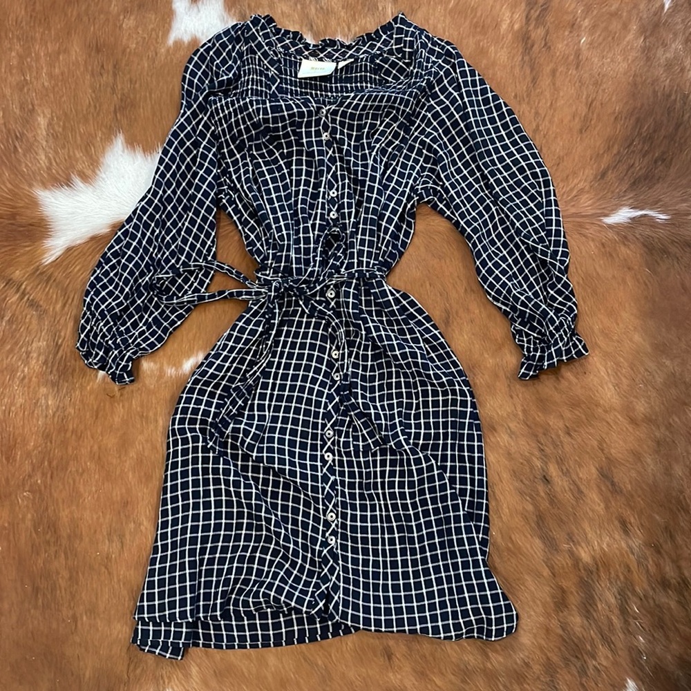 Button Front Dress from Anthropologie